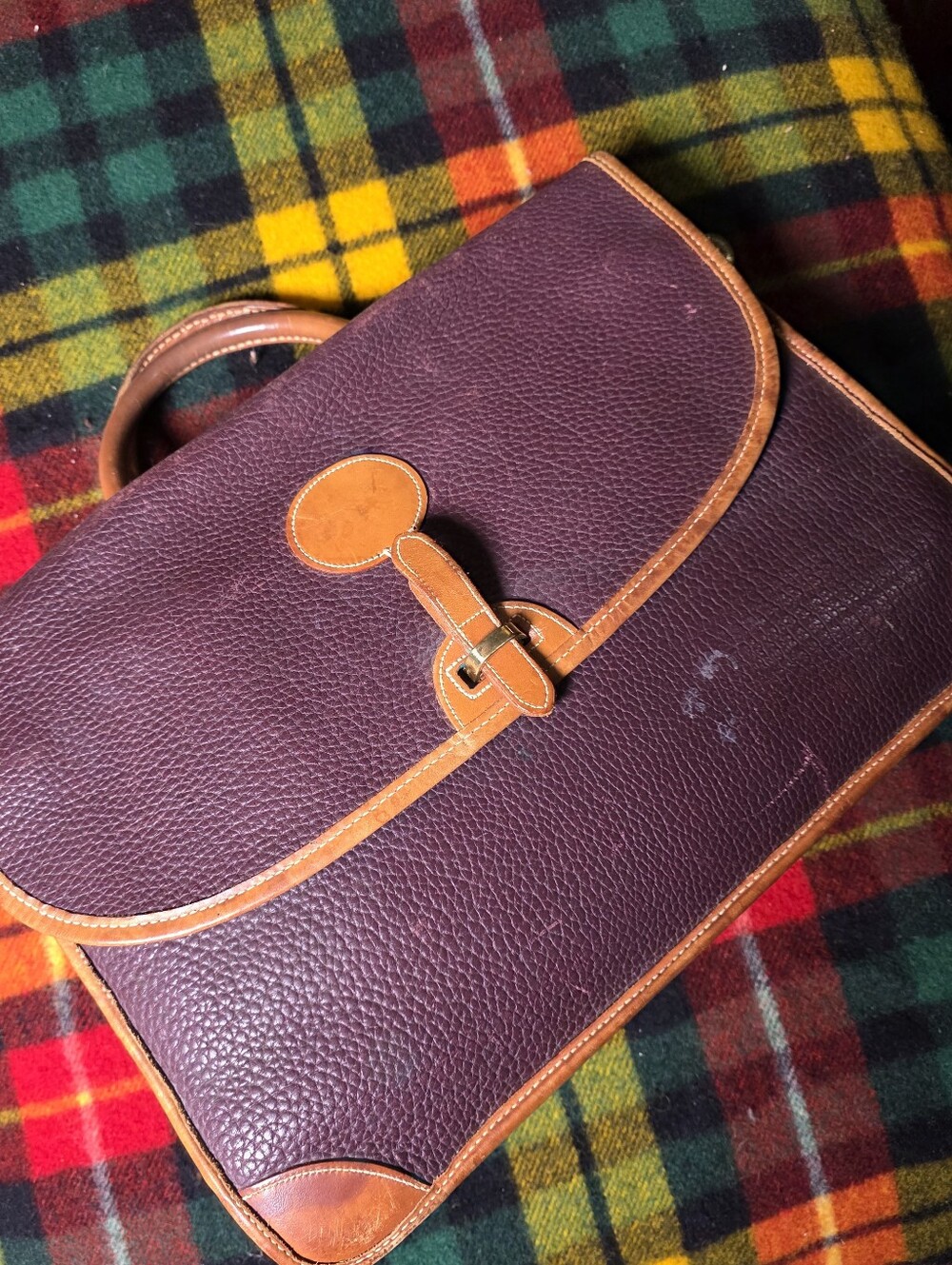 VINTAGE Dooney & Bourke Briefcase - Picture 3 of 15